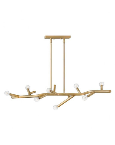 Twiggy 8 Light Oversized Linear Chandelier by Hinkley - 37095