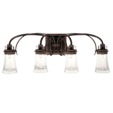 Dover 4 Light Vanity Light by Kalco - 2914AC