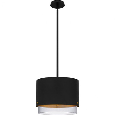 Elio 3 Light Medium Pendant by Quoizel - EIO1814MBK