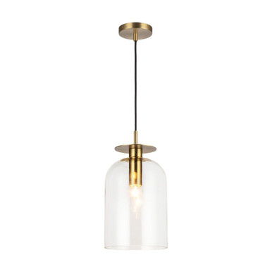 Sylvia 1 Light Pendant 15.13 Inch Tall and 8 Inch Wide by Alora - PD515408