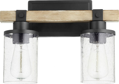 Alpine 2 Light Soft Contemporary Vanity Light by Quorum - 5189-2-69