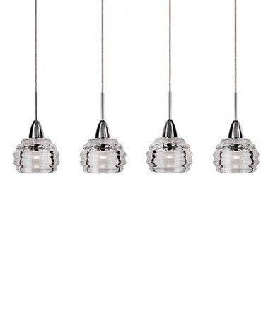 Nest 4 LED Light Linear Pendant by Kuzco - MP54504-CH