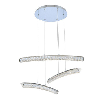 Aries LED Oversized Pendant by Allegri - 035750-010-FR001
