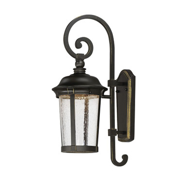 Dover 1 Light Wall Sconce 21 Inch Tall by Maxim - 55023CDBZ