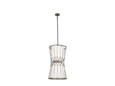 Joliet 6 Light Large Pendant 28 Inch Tall by Savoy House - 3-8811-6-92