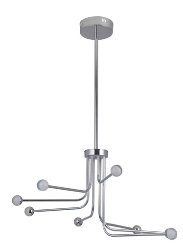Solis 8 Light Large Chandelier by Craftmade - 43028-CH-LED
