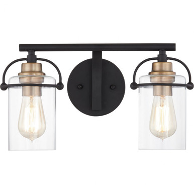 Emerson 2 Light Vanity Light by Quoizel - EMR8602