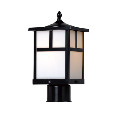 Coldwater One Light Outdoor Pole/Post Mount in by Maxim - 4055WTBK