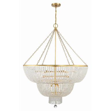 Rylee 15 Light Oversized Chandelier by Crystorama - 614