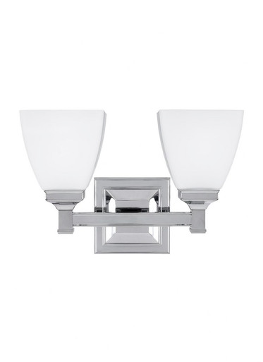 Sean Lavin 2 Light Vanity Light 13 Inch Wide by Visual Comfort Studio - vs22802ch