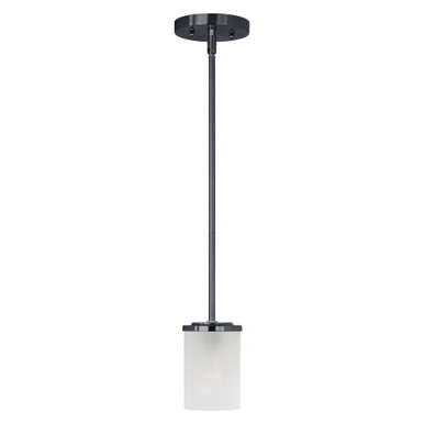 Corona 1 Light Mini Pendant by Maxim 90200FTBK - 90200FTBK