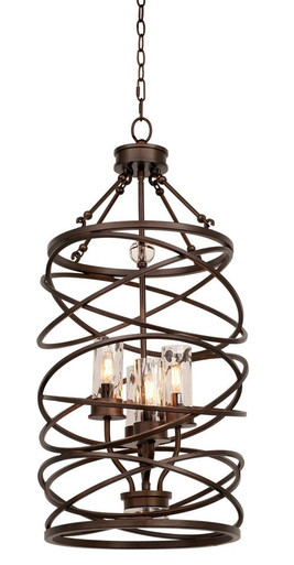 Eternity 4 Light Small Foyer Chandelier by Kalco - 6607EZ
