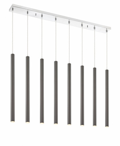 Forest 70W 14 LED Island/Billiard 16 x 24 In by Z-Lite 917MP24-PBL-LED-8LCH - 917MP24-PBL-LED-8LCH