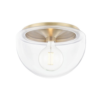 Grace 1 Light 13.75 Inch Wide Flush Mount by Mitzi - H284501L