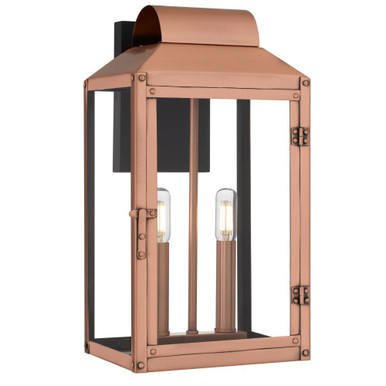 Beryn 2 Light Outdoor Wall Lantern 15.5 Inch Tall X 8 Inch Wide by Quoizel - BER8408AC