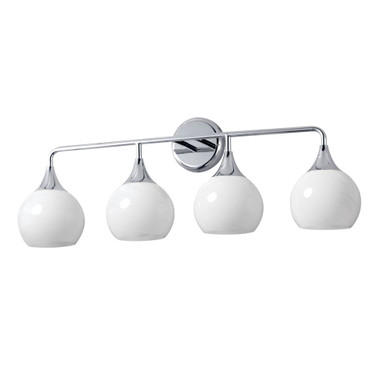 Neve 4 Light Bath Vanity 10.75 Inch Tall and 31 Inch Wide by Maxim - 21224