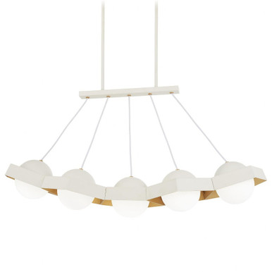 Five-O 5 LED Light Mini Island Chandelier by George Kovacs - P1396-044G-L