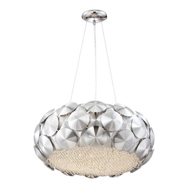 Crown 6 Light Small Round Chandelier by Zeev - CD10186-6-CH