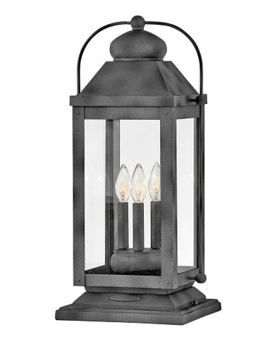 Anchorage 3 Light Outdoor Pier Mount Lantern 11 x 23.5 Inch by Hinkley  - 1857