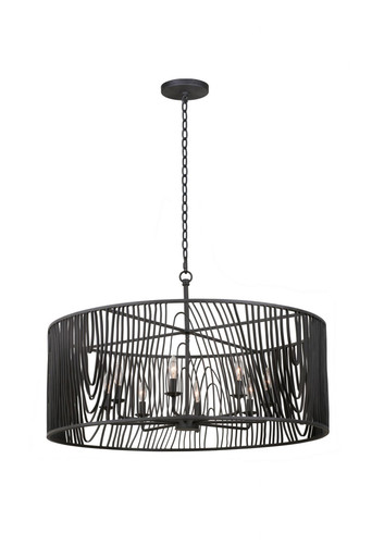Morre 8 Light Oversized Pendant by Kalco - 507552BI