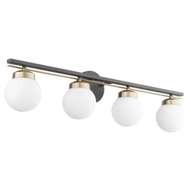 Nimbus 4 Light Vanity Light by Quorum - 506-4-6980