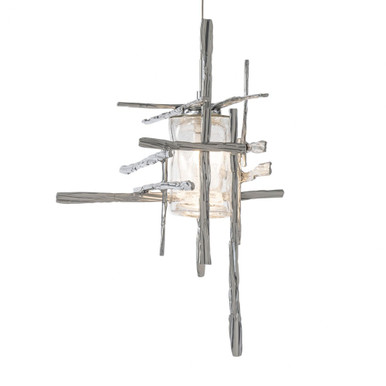 Tura 1 Light Contemporary Small Pendant 11 Inch Wide by Hubbardton Forge - 161184HF