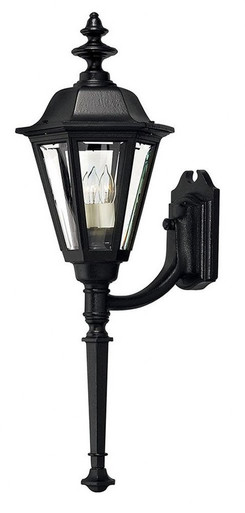 Manor House 1 Light Outdoor Candle Wall Lantern 31 Inch Tall by Hinkley - 1440BK
