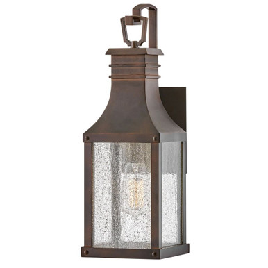 Beacon Hill One Light Outdoor Wall Lantern by Hinkley - 17460BLC