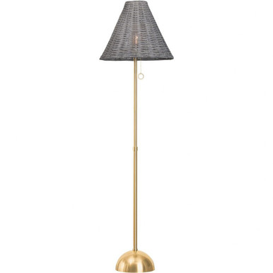 Destiny 1 Light Floor Lamp 66.5 Inches Tall and 18 Inches Wide by Mitzi - HL825401-AGB