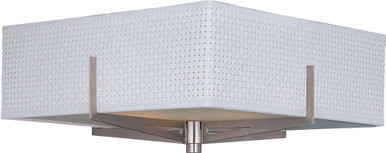 Elements 3 Light 5.25 Inch Wide Modern Flush Mount by ET2 - E95440-100SN