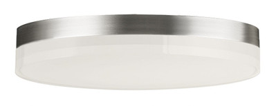 Illuminaire II 20W 1 LED 11 Inch Wide Round Flush Mount by Maxim - 57684CLFT