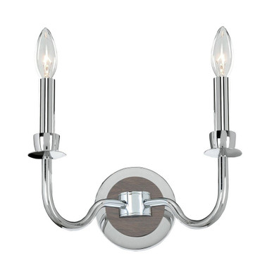Sharlow 2 Light Wall Sconce by Kalco - 300422CH