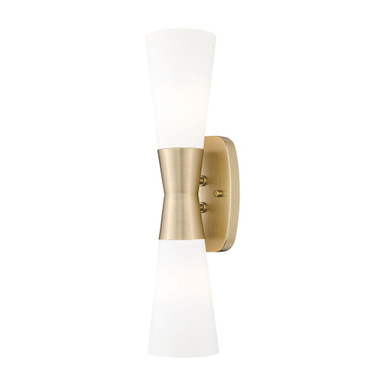 Emrys 2 Light Wall Sconce 18 Inch Tall and 4.5 Inch Wide by Z Lite - 4504-2S