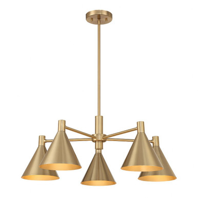 Pharos 5 Light Large Chandelier by Savoy House - 1-8004-5-127