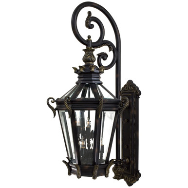 Stratford Hall 9 Light Candle Style Outdoor Wall Lantern by Minka Lavery - 9091-95