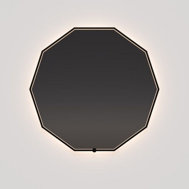 Deca 39.4W LED Round Mirror 24 Inch Tall and 24 Inch Wide by Oxygen - 3-1001-15