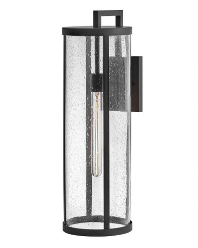 Alfie 12W 1 LED Light Large Outdoor Wall Lantern by Lark - 82055BK