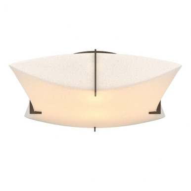 Bento 2 Light 17.8 Inch Wide Semi Flush Mount by Hubbardton Forge - 126620