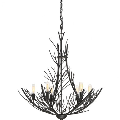Thornhill 6 Light Large Chandelier by Quoizel - THL5006MK