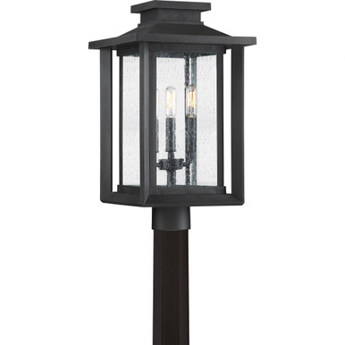 Wakefield 3 Light Outdoor Post Lantern 19.25 Inches by Quoizel - WKF9011