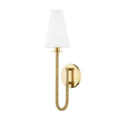 Ripley 1 Light Wall Sconce by Hudson Valley - 8700-AGB