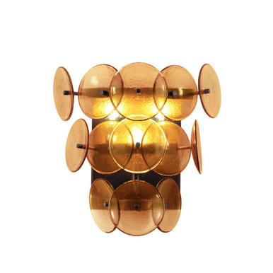 Loren 3 Light Wall Sconce 15 Inch Tall and 15 Inch Wide by Maxim - 21820