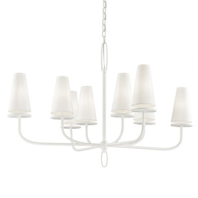 Marcel 8 Up Light Oversized Chandelier by Troy - F6286-GSW