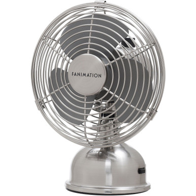 Retro Breeze 4 Blade Portable Fan 12 Inch Wide by Fanimation - FP6274
