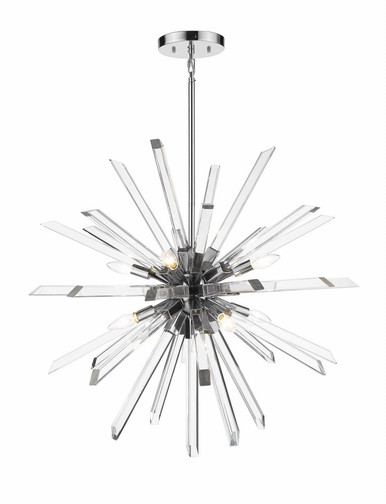 Burst 8 Light Large Chandelier by Z-Lite - 4003-8CH