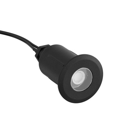 1 Light Basic Trim In Ground Light 3 Inch Tall by Kichler - 15490BKB