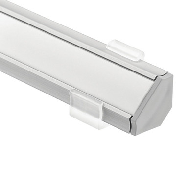 Ils Te Series 45 Degree Surface Channel Kit by Kichler 1TEK145SF4SIL - 1tek145sf4sil