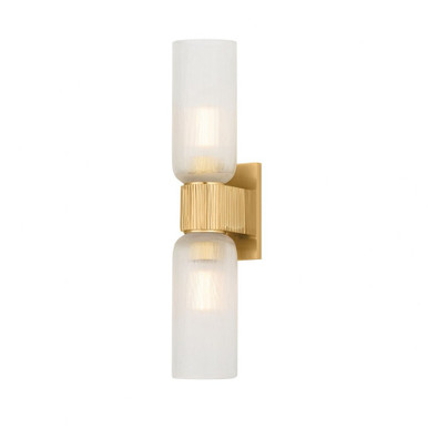 Irondale 2 Light Wall Sconce by Hudson Valley - 7132-AGB