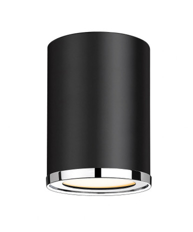 Arlo 1 Light 5.25 Inch Wide Flush Mount by Z-Lite - 2303F1-MB-CH
