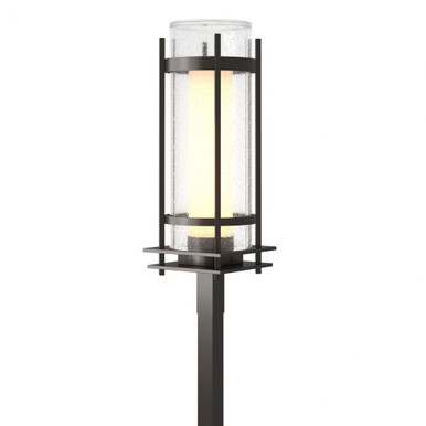 Banded 1 Light Outdoor Post Light 22.25 x 7.3 Inches by Hubbardton Forge - 345897-1014